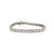 14K White Gold Lab Grown Diamond Tennis Bracelet