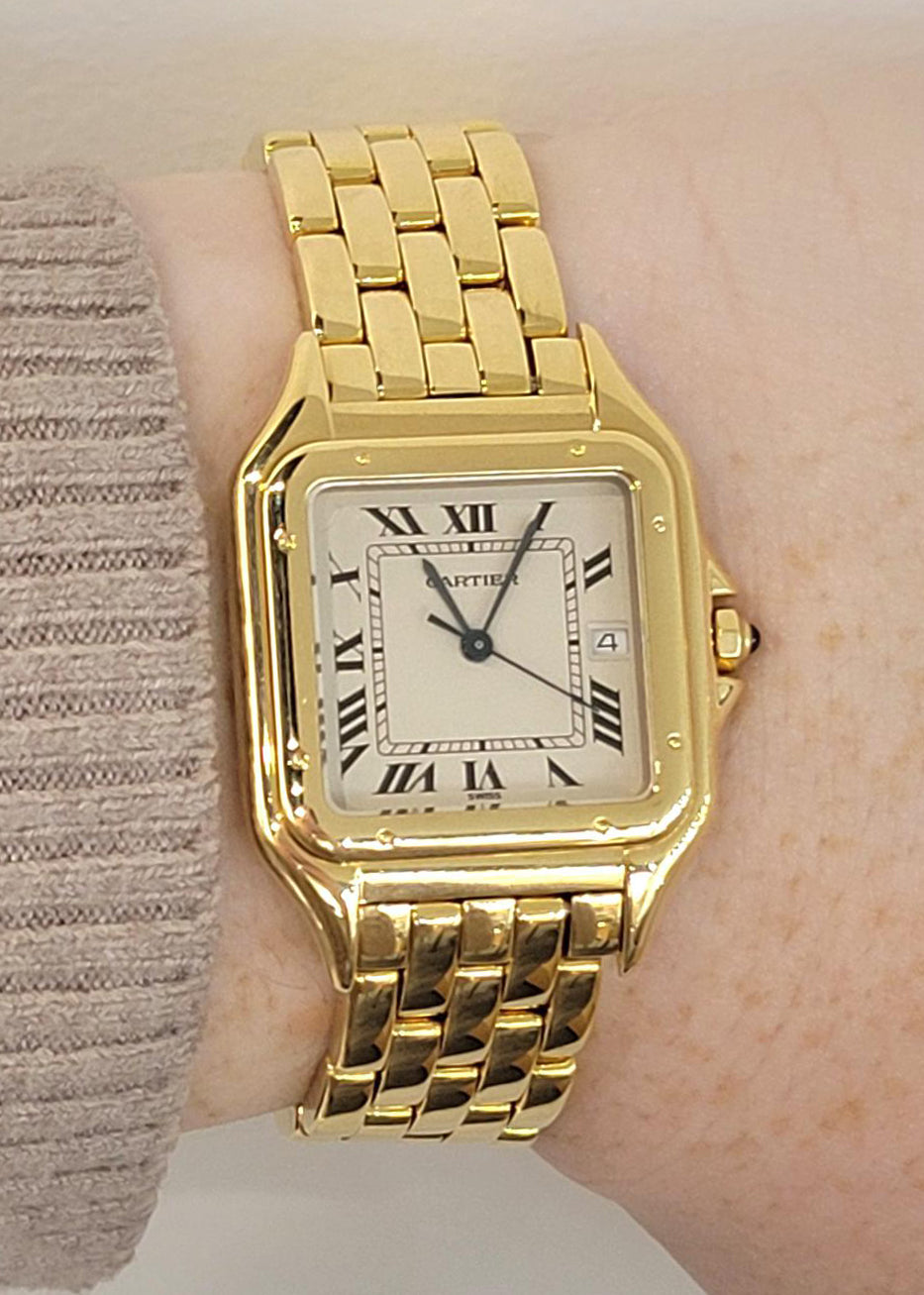 18K Y/G Cartier Panthere Reference 887968
