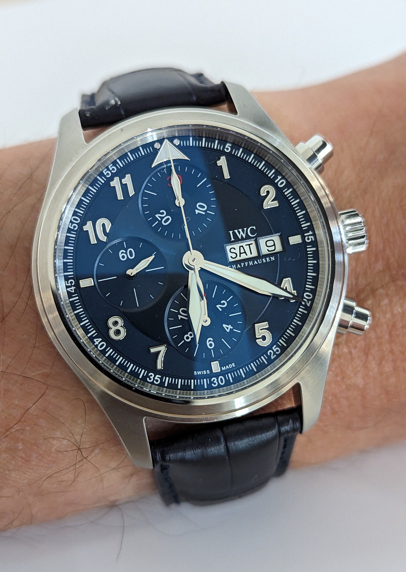 IWC Pilot Chronograph Laureus Sport Limited Edition 3717