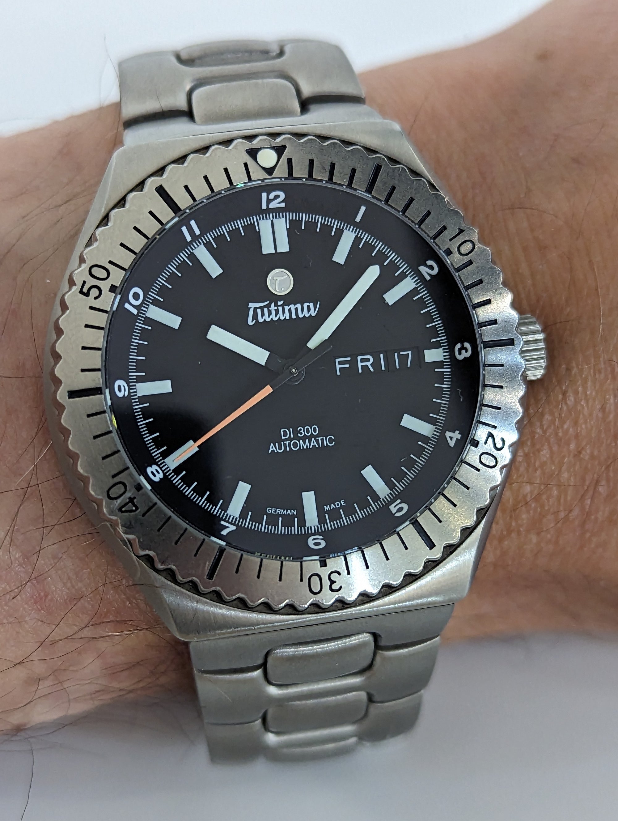Tutima DI300 Titanium Wristwatch