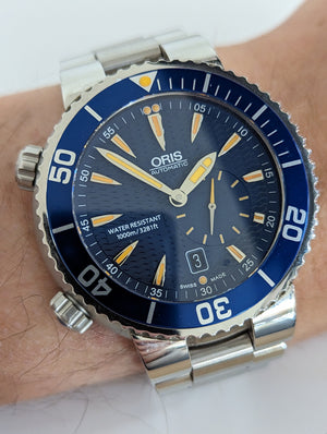 Oris Great Barrier Reef Limited Edition Wristwatch Circa 2011