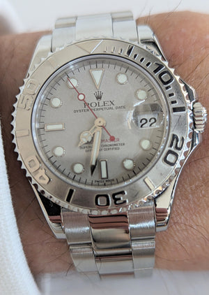 Rolex Yachtmaster Ref.168622 with Platinum Bezel & Dial