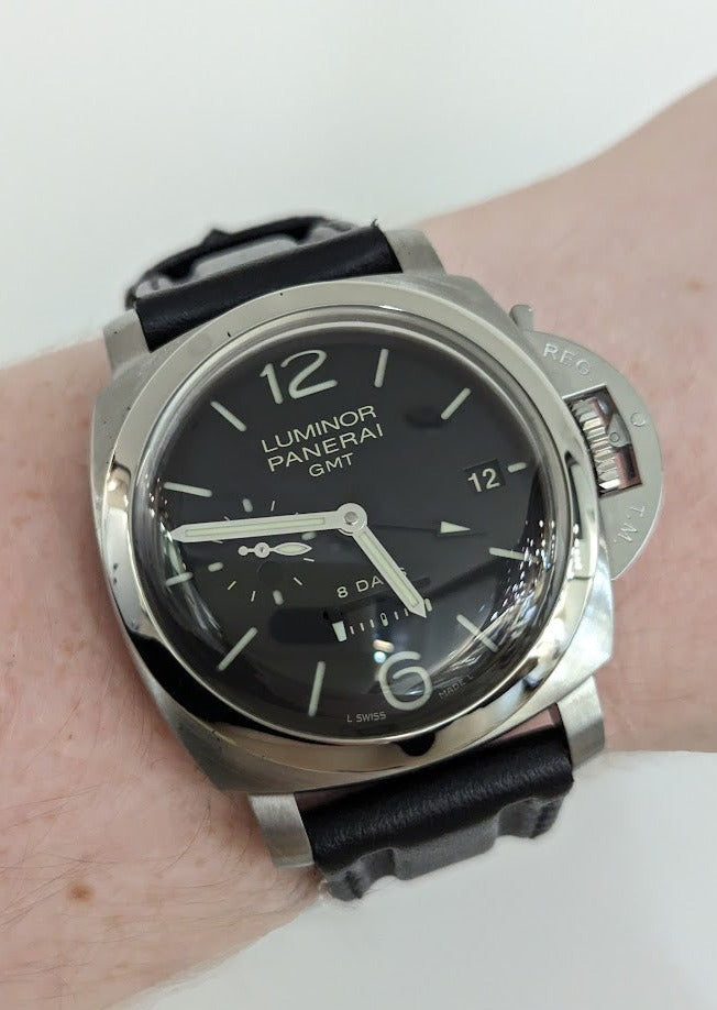 Officine Panerai Luminor 44 1950 8-Day GMT *Box & Papers