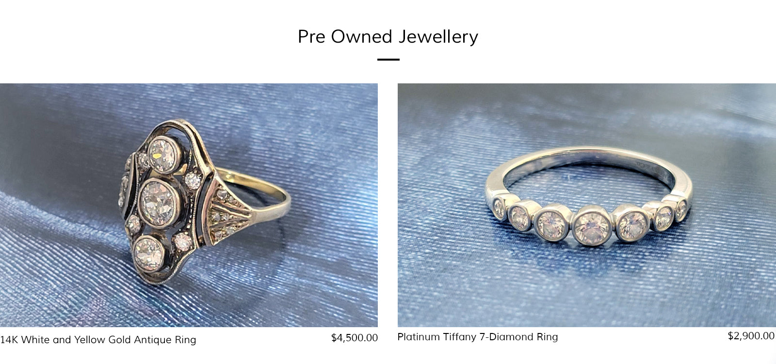 Pre on sale owned jewellery