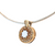 14k Yellow Gold Citrine & Diamond 'Sun' Pendant