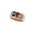 14k Y/G Brown Zircon & Diamond Statement Galaxy Ring