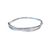 14k White Gold Natural Diamond Hinged Bangle