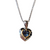 18k Yellow Gold & Platinum Alexandrite Heart Pendant