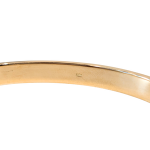 18k Yellow Gold Authentic Cartier Love Bangle, Screwdriver & Papers