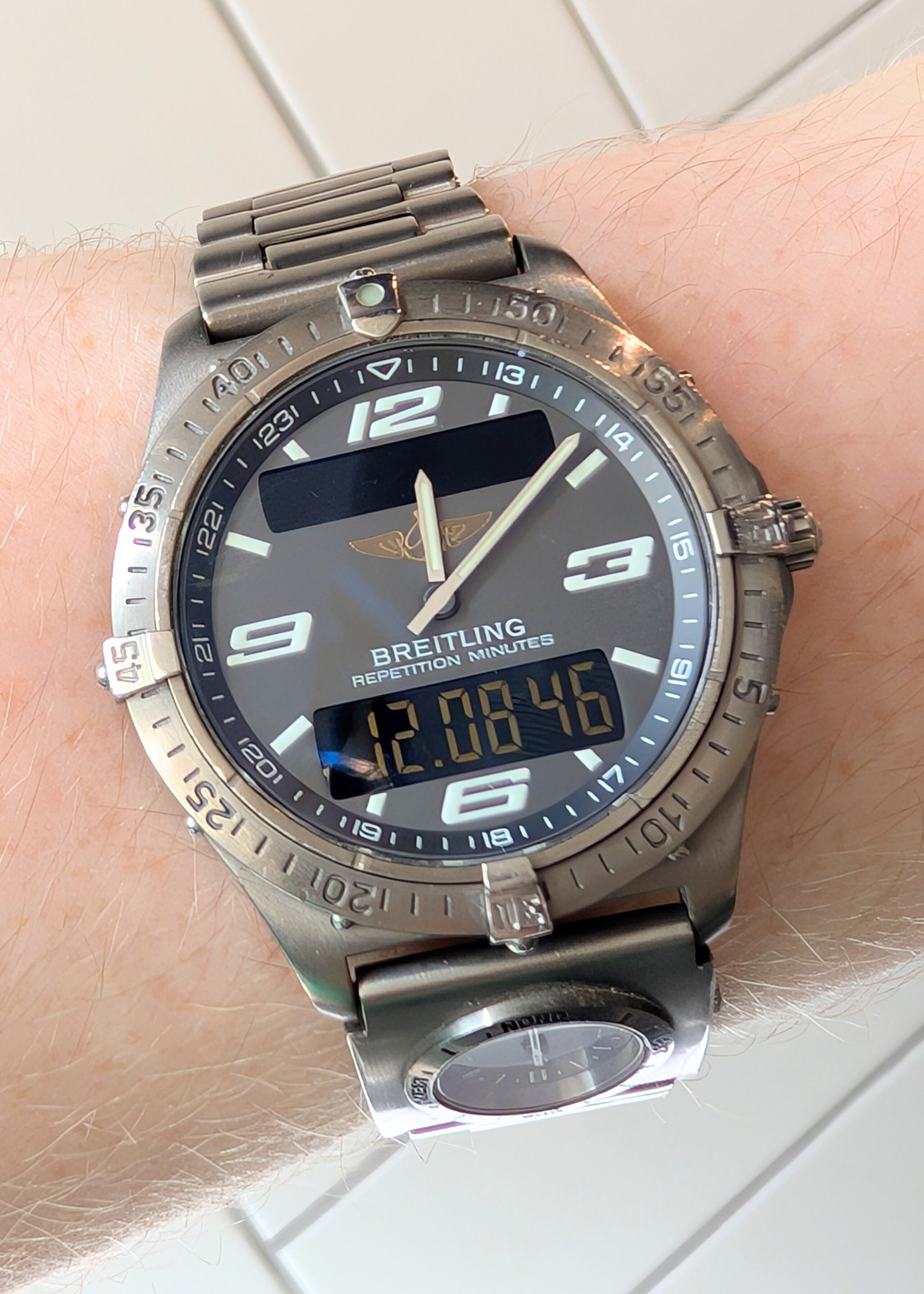 Breitling Aerospace Titanium Watch