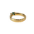 18k Yellow Gold Tsavorite Garnet Tension Ring