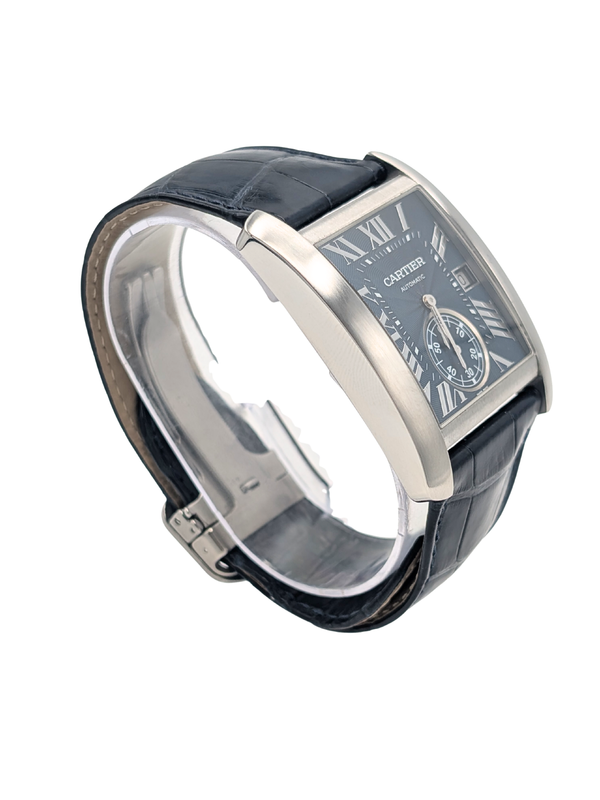 Cartier Tank Stainless Steel Model #3589 315205 VX - Francis Jewellers