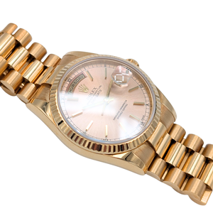 Rolex 18k Yellow Gold President Day-Date Wristwatch