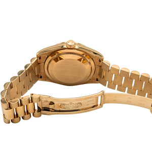 Rolex 18k Yellow Gold President Day-Date Wristwatch