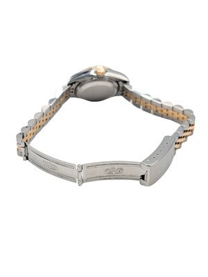 Rolex Ladies Datejust 26mm Two-Tone Black Dial