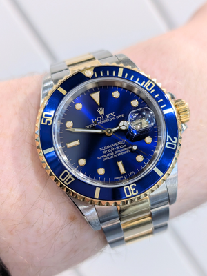 Rolex Submariner 'Bluzie' Two-Tone Wristwatch