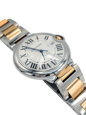 Cartier Ballon Bleu 18k Yellow Gold & Stainless Steel