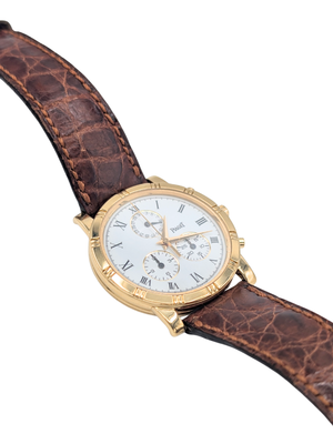 18k Yellow Gold Piaget Chrono 'Dancer' Wristwatch