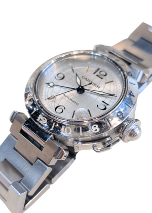 Cartier Pasha GMT Automatic 35mm Stainless Steel