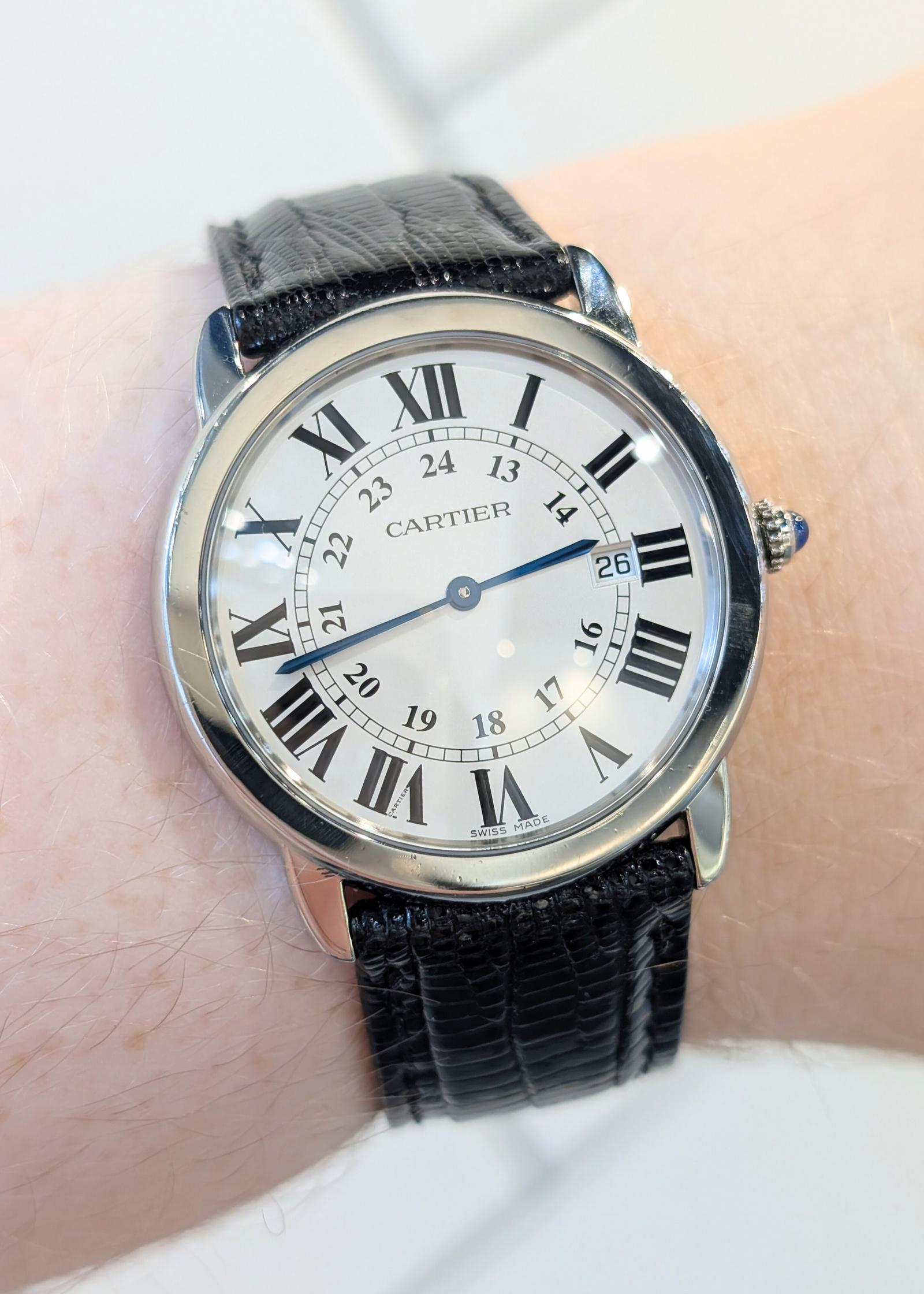 Cartier Ronde Solo Stainless Steel Quartz Wristwatch