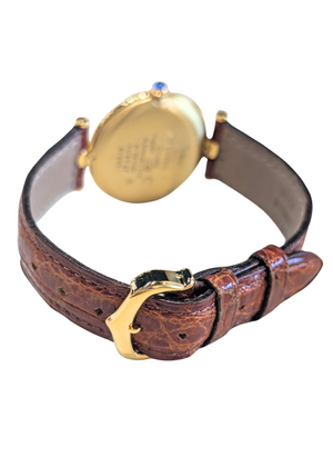 Cartier Vendome Quartz Gold Vermeil 29mm