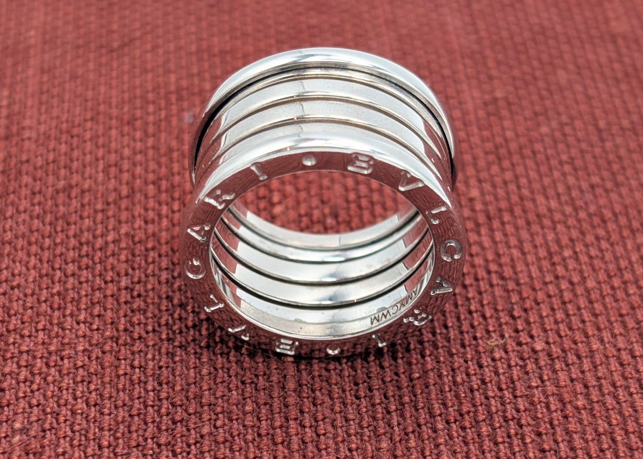18k White Gold Bulgari 'Spring Ring'