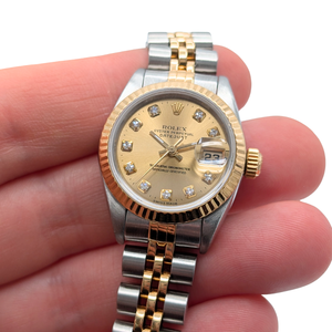 Rolex Lady Datejust 26mm Two-Tone w/ Diamond Dial