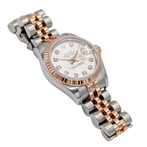 Rolex Lady Datejust 26mm Rose Gold & Diamond Dial