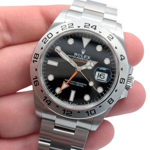 Rolex Explorer II Black Dial Stainless Steel C.2023