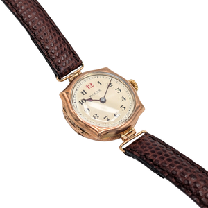 Rolex Vintage Ladies 9ct Watch Fancy Case