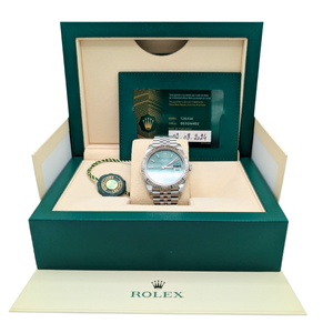 Rolex Datejust 41mm Green Dial - Full Set