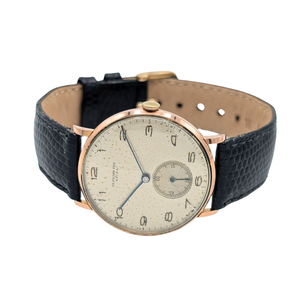 Vintage TH Picard Filsextra 18k Rose Gold Wristwatch