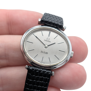 Omega DeVille 1970's Ladies Oval Case Wristwatch