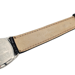 Patek Philippe Platinum Gondolo Wristwatch 1980's