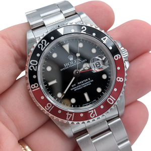 Rolex 'Coke' GMT - Black & Red Bezel