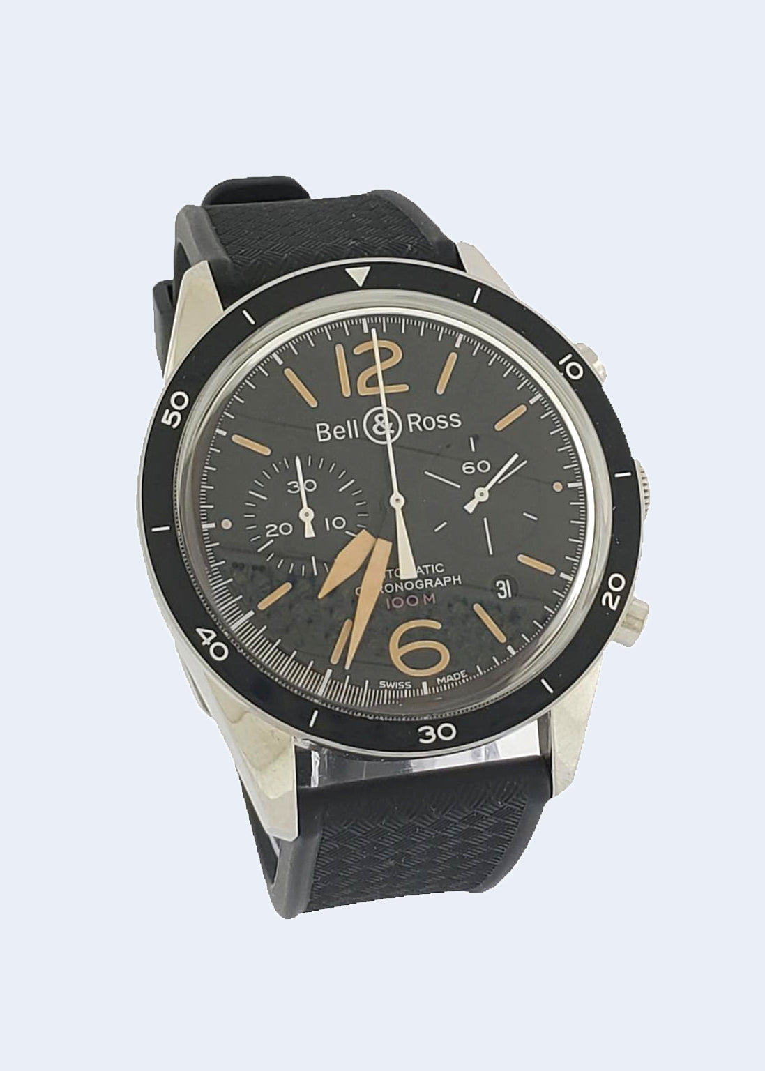 Stainless Steel Bell and Ross Watch Ref BR126 Year 2019 Francis