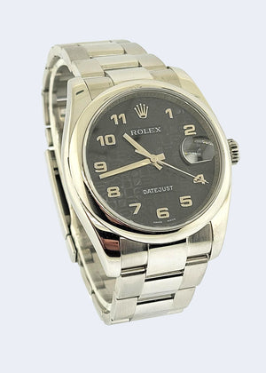 S/S Rolex Datejust with Jubilee Dial Reference 116200