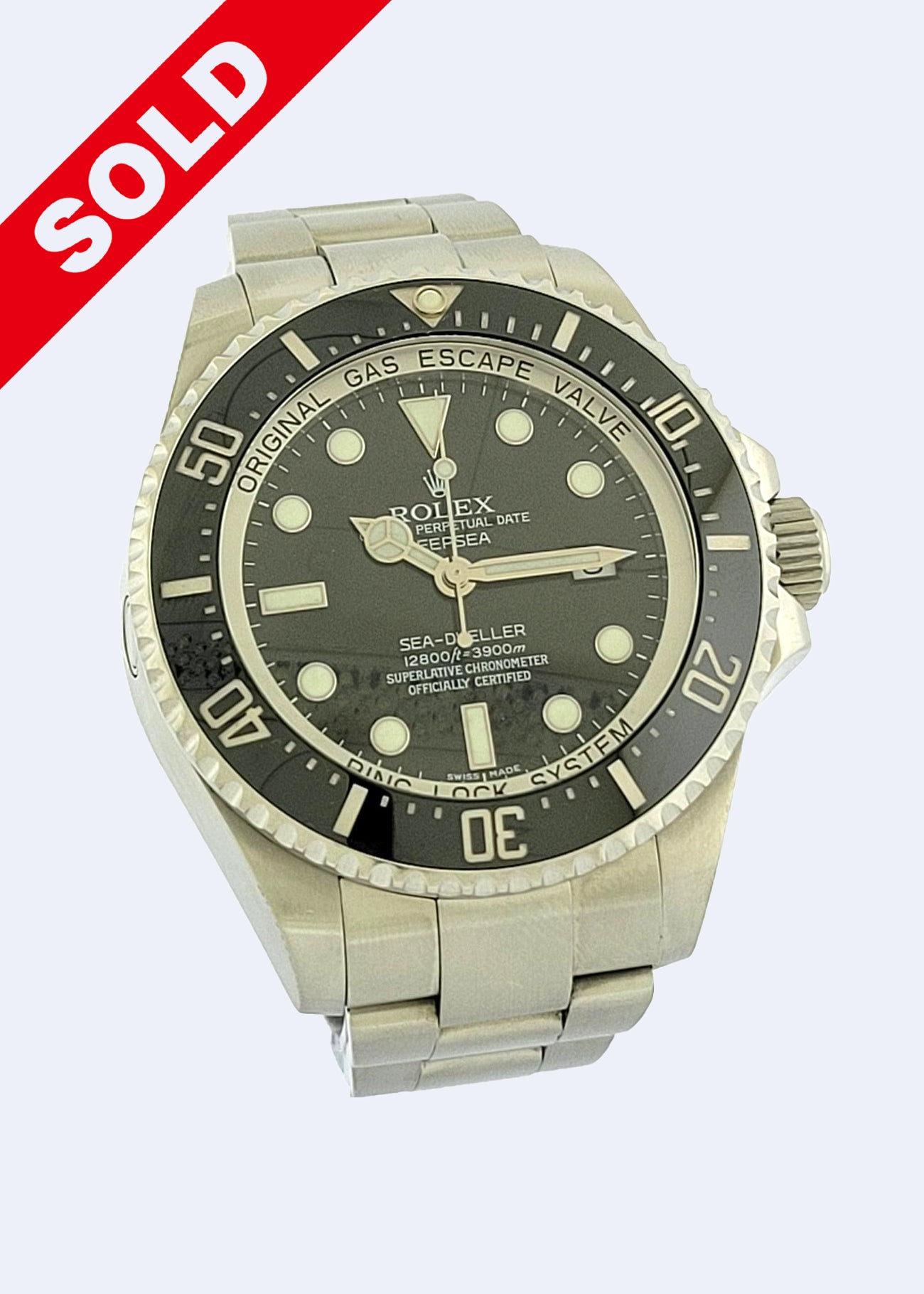 S/S Rolex Deepsea Ref 116660 Circa 2009 Excellent Condition