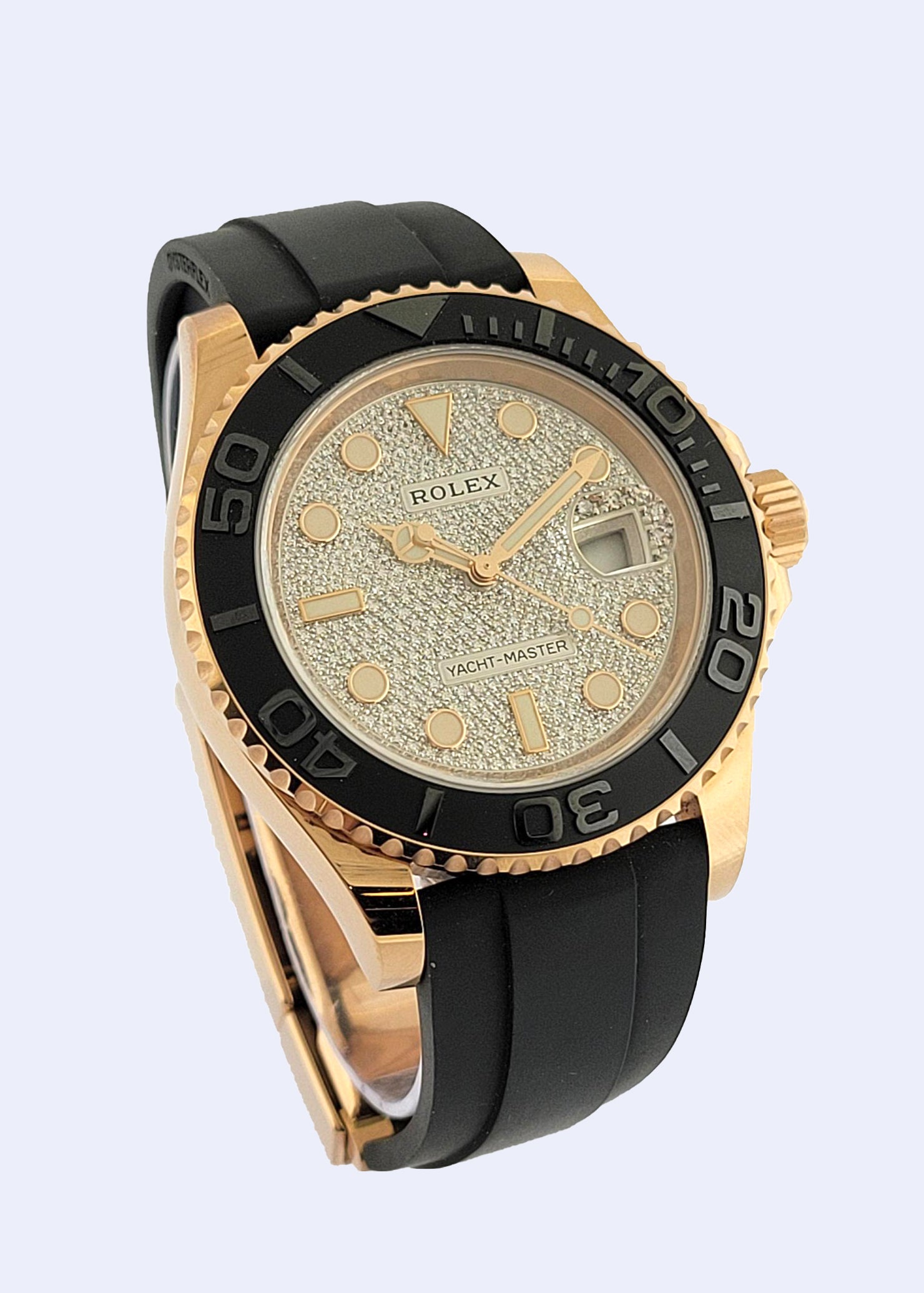 Oyster Perpetual Yacht-Master 18K Everose Gold With An Oysterflex Bracelet