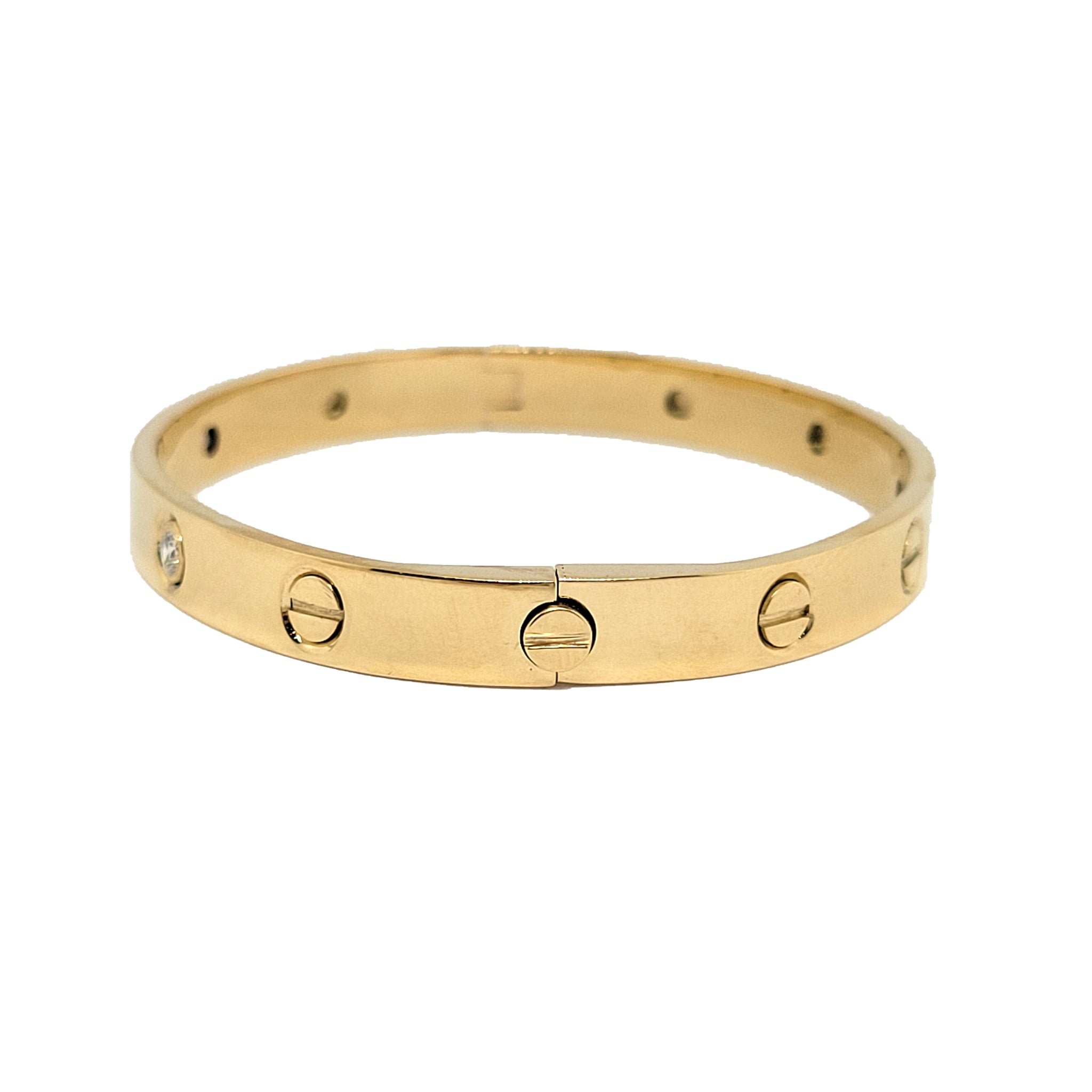 14k gold cartier love bracelet Clearance