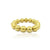 14K Yellow Gold Hand Made Satin Gold Bead Bracelet