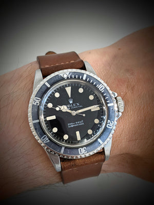 S/S Rolex Submariner 5513 year 1968 IV "meters first"