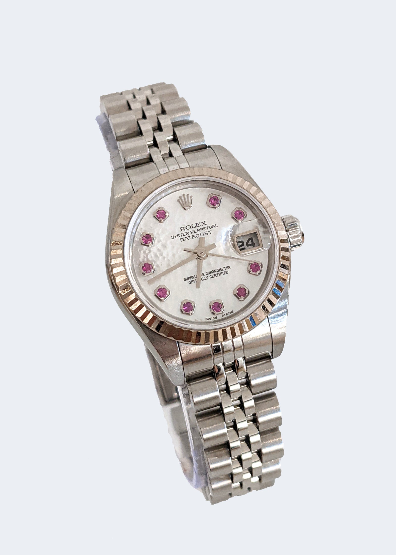 18K W/G and S/S Rolex Ladies Datejust 178174 yr 2004