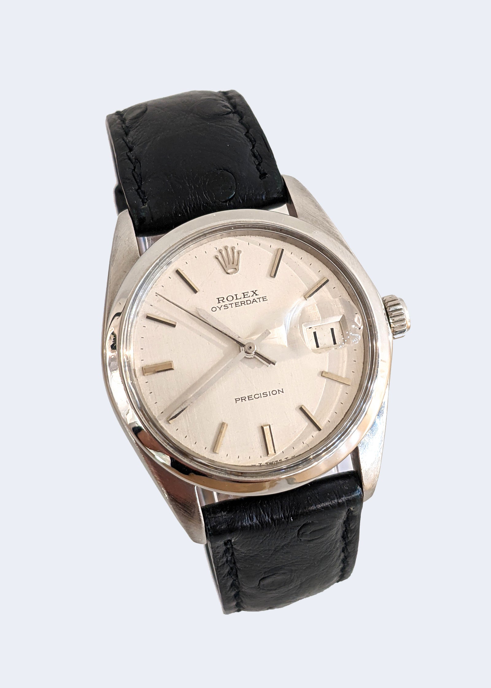Stainless Steel Rolex Oysterdate Precision 6694 Year 1971