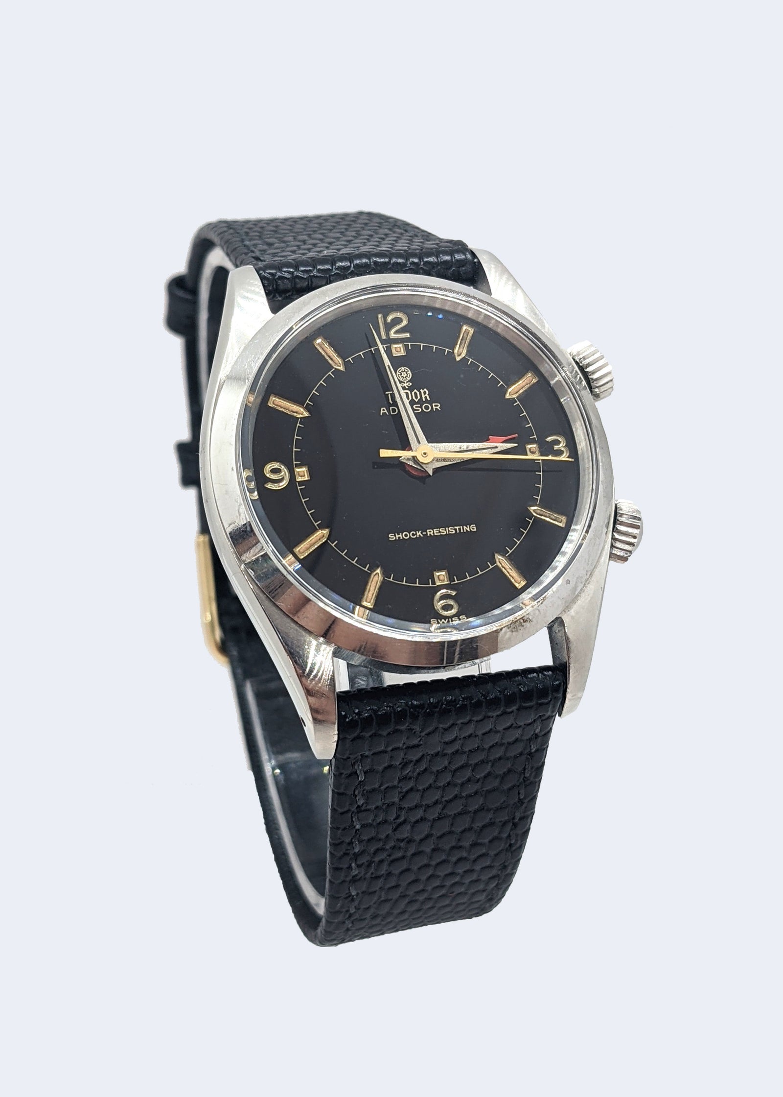 S/S Tudor Alarm Advisor Reference 7926 Manual Winding Year 1958