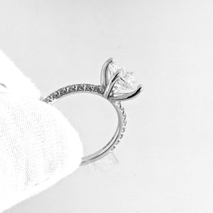 14K W/G 1.91ct Lab Grown Diamond Engagement Ring