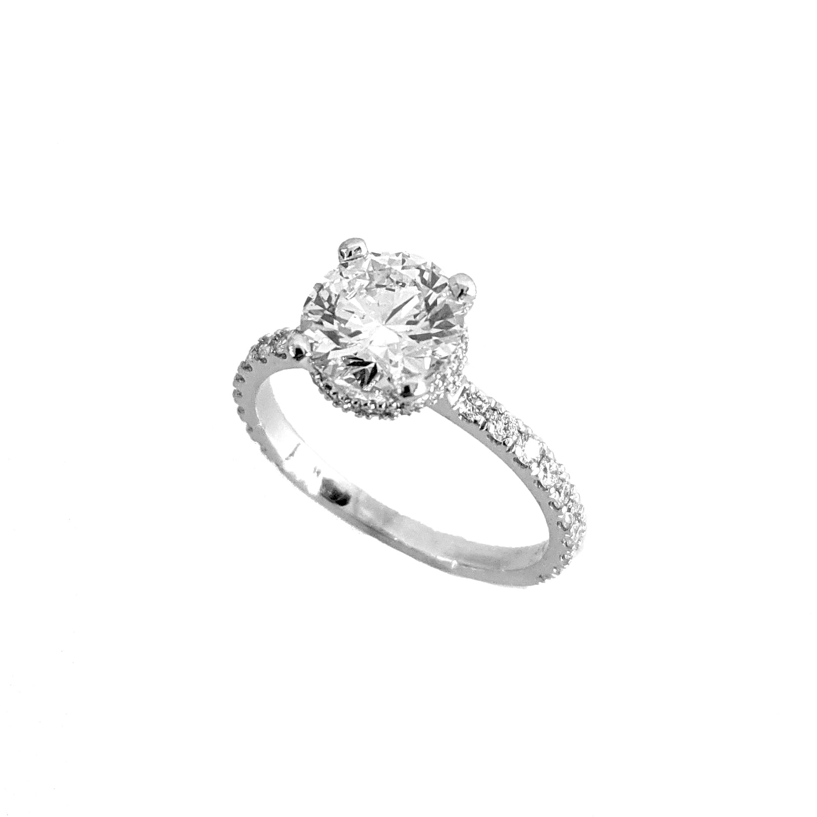 2.04ctw Classically Modern Lab Grown Diamond Ring