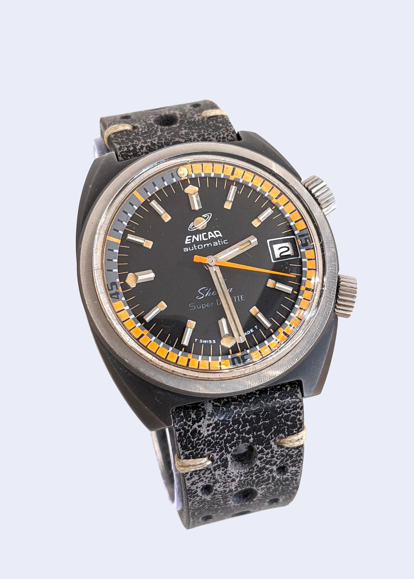 Enicar Sherpa 600 'Super Divette' Compressor Wrist Watch
