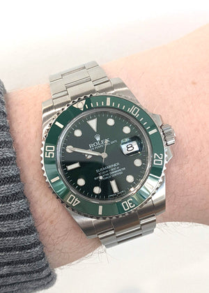 S/S Rolex 'Hulk' Submariner Reference 16610V Circa 2014/15