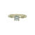 14K Y/G Diamond Ring with Marquise Shape Accented Shank